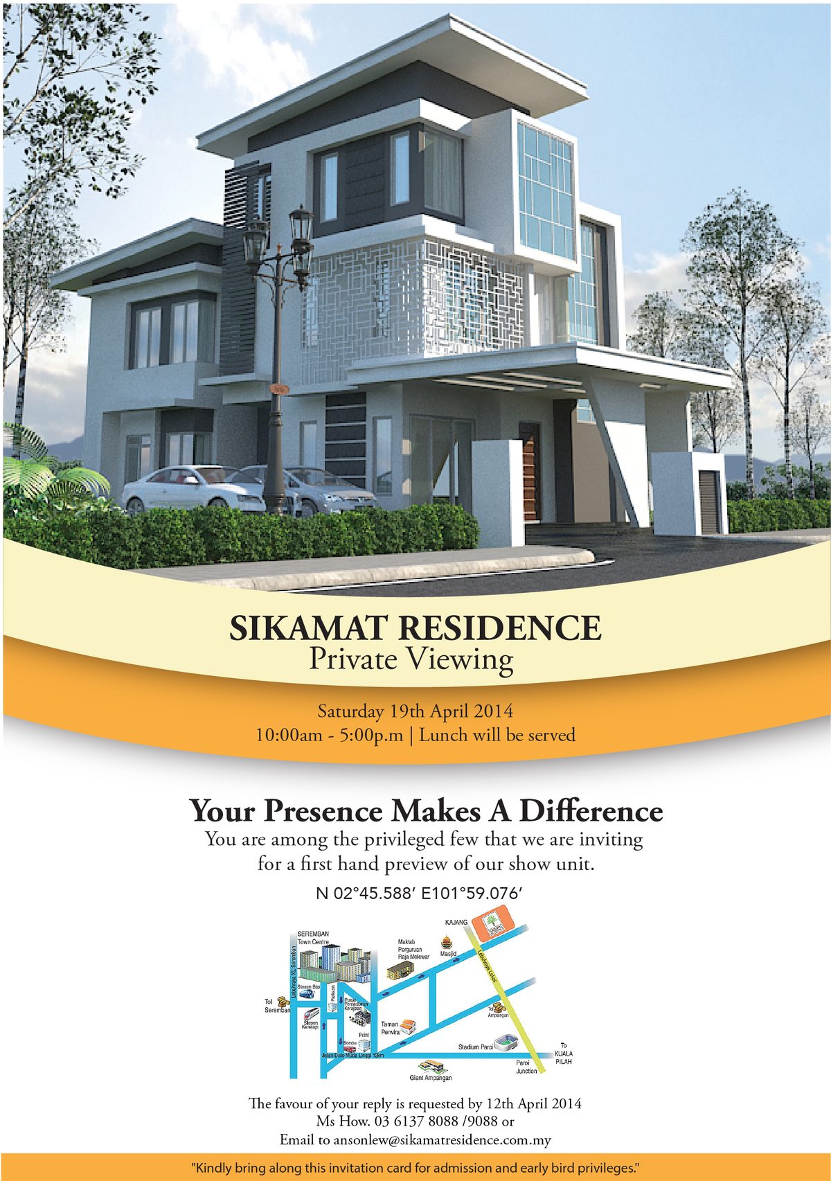 Sikamat Residence — Property Campaign project by Creads Solution